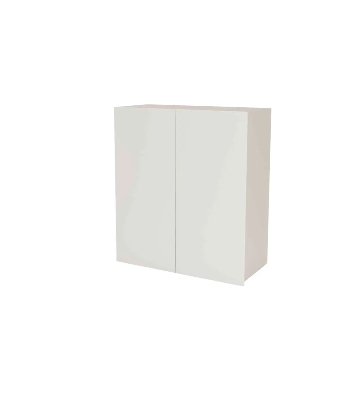 Mueble cocina alto con dos puertas en color blanco, 90 cm(alto)80 cm(ancho)35 cm(largo)