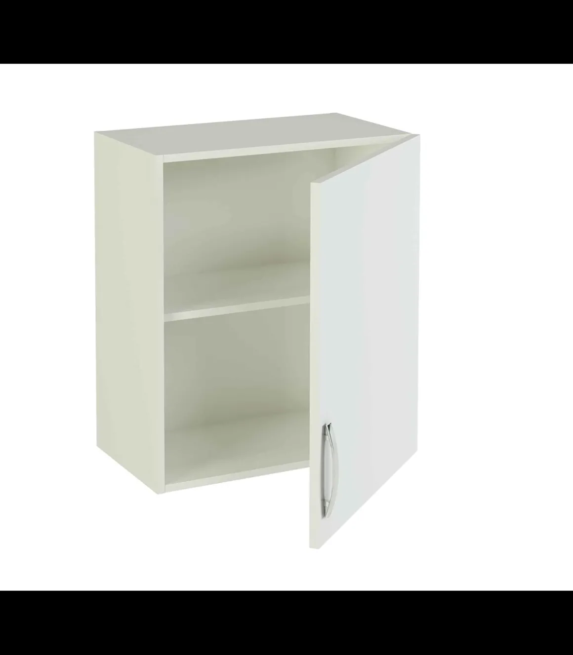 Mueble cocina para colgar con 1 puerta en blanco. 70 cm(lato)60 cm(ancho)33 cm(largo)