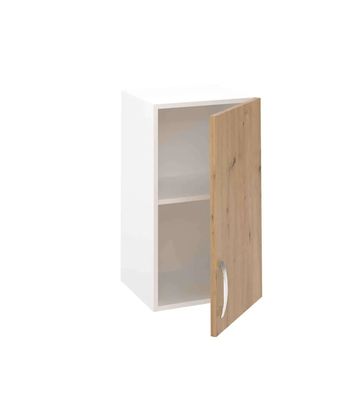 Mueble cocina para colgar con 1 puerta en roble albar. 70 cm(alto)40 cm(ancho)33 cm(largo)