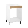 Mueble cocina para horno en roble albar. 83 cm(alto)60 cm(ancho)58 cm(largo)