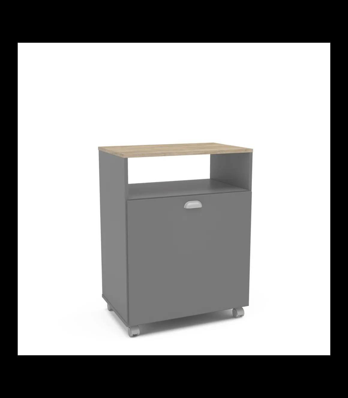 Mueble lavandería Md-Bakery2 acabado gris, 80cm(alto) 60.5m(ancho) 40m(largo)