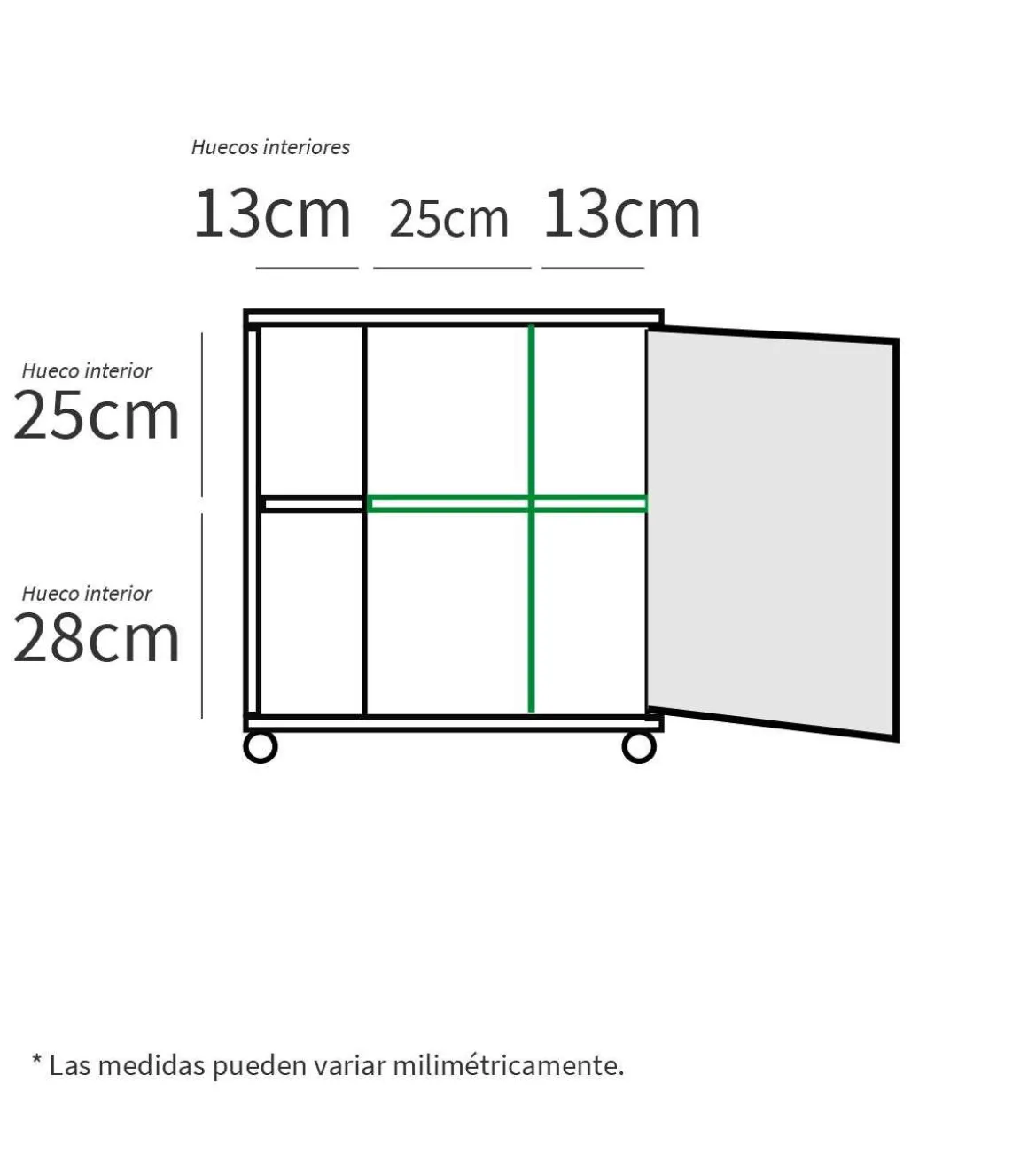 Mueble para tapar pie de lavabo Sintra acabado roble aurora, 64cm (alto) x 59cm (ancho) x 45cm (fondo).