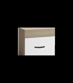 Mueble televisión Ayna acabado sable-blanco 48 cm(alto)150 cm(ancho)39.9 cm(largo)