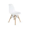 Pack de 4 Sillas Dereck en color blanco 42 cm(ancho) 81 cm(altura) 46 cm(fondo)