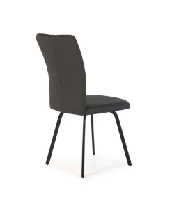 Pack de 4 sillas modelo Betty acabado gris oscuro, 95.5cm(alto) 57cm(ancho) 45.5cm(largo)