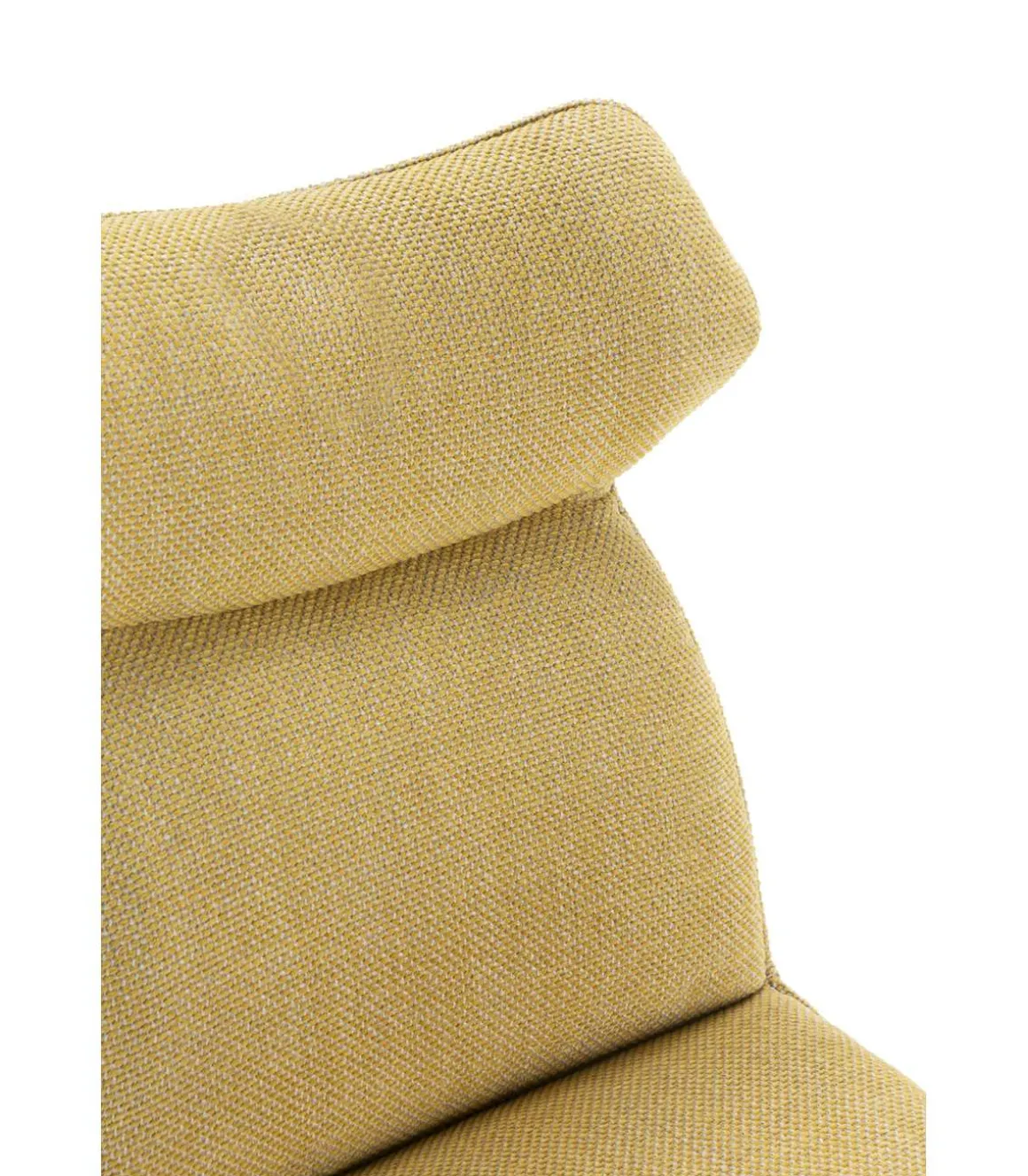 Pack de 2 sillas modelo Dimitri tapizado textil mostaza, 91cm(alto) 47cm(ancho) 64cm(largo)