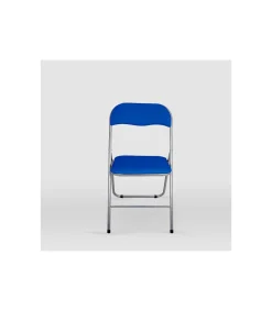 Pack de 6 sillas modelo Sevilla acabado en azul, 44cm(ancho) 81cm(altura) 47cm(fondo)