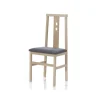 Pack de 4 sillas Motril en madera de haya color cambrian. 95 cm(alto), 41,5 cm(ancho), 38,6 cm(fondo)