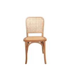 Pack de 2 sillas Toscana acabado natural claro, 45cm(ancho) 93cm(altura) 51cm(fondo)