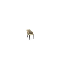 Pack de 2 sillones para comedor Marc tapizado textil verde, 88cm(alto) 55cm(ancho) 57cm(fondo)