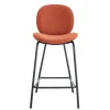 Pack de 2 taburetes modelo Coro acabado teja, 94cm(alto) 43cm(ancho) 54cm (largo)