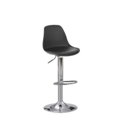 Pack de 2 taburetes regulables modelo Picaso color negro. 38 cm(ancho ) 84-104 cm(altura) 38 cm(fondo)