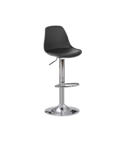 Pack de 2 taburetes regulables modelo Picaso color negro. 38 cm(ancho ) 84-104 cm(altura) 38 cm(fondo)