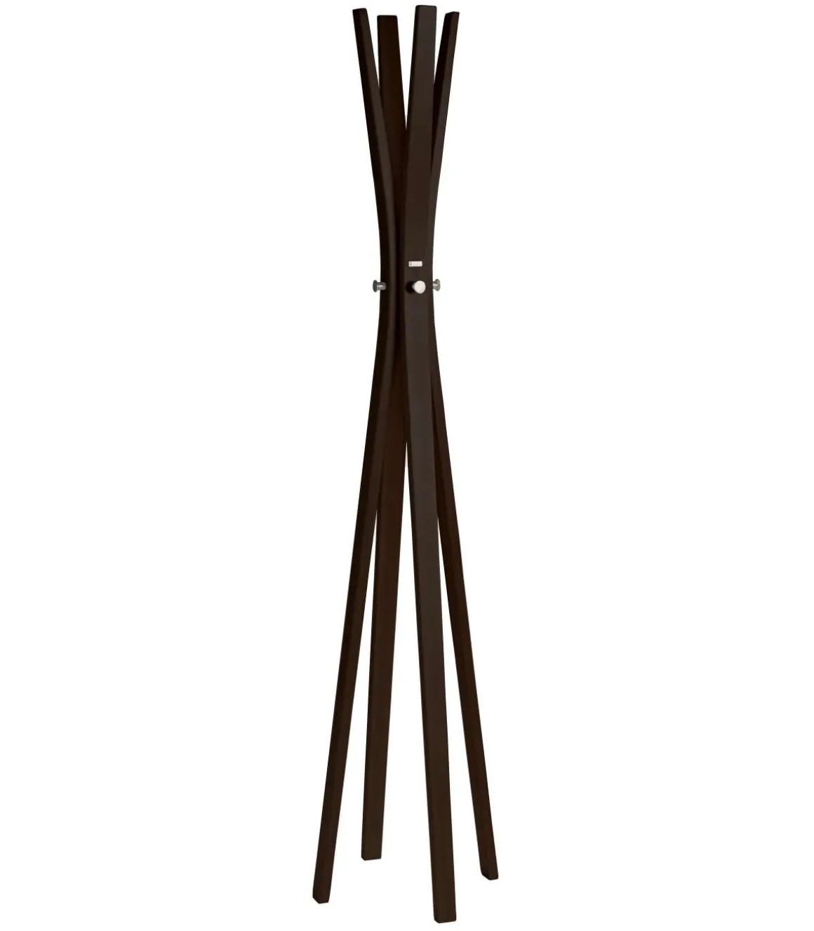 Perchero mod. 455 acabado lacado wengué, 182cm(alto) 42cm(ancho) 42cm(largo)