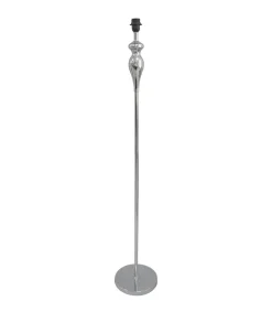 Pie para salón modelo Devon acabado cromo sin pantalla 143 cm(alto)25 cm(ancho)25 cm(largo)