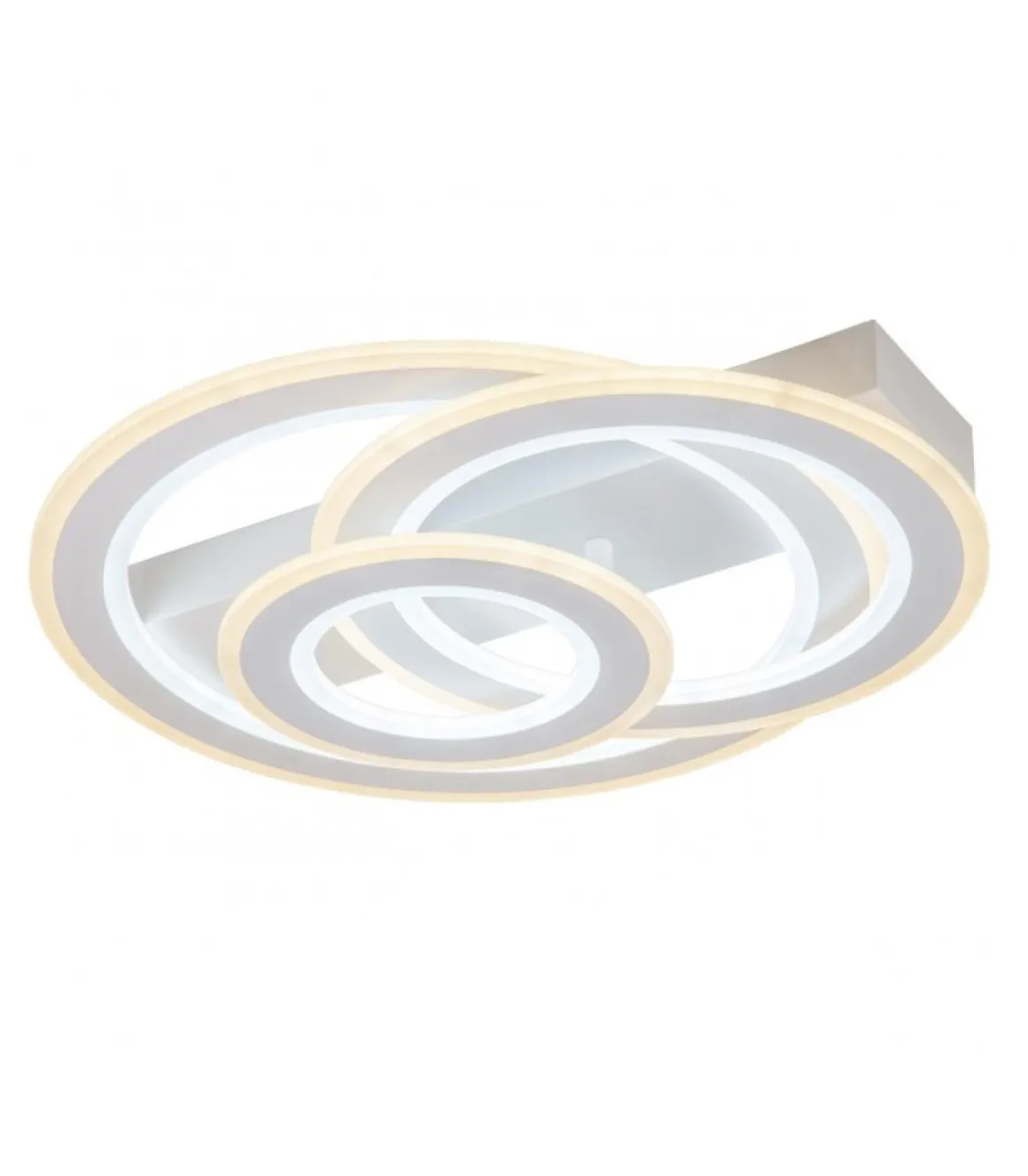 Plafón led modelo Zero acabado blanco 9 cm(alto)57 cm(ancho)50 cm(largo)