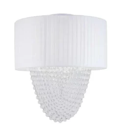 Plafón modelo Loran acabado blanco 47 cm(alto)40 cm(ancho)40 cm(fondo)