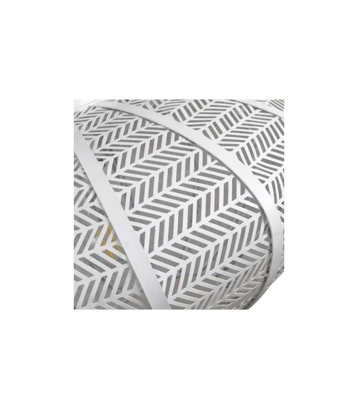 Plafón modelo Simón acabado blanco 23 cm(alto)43 cm(ancho)43 cm(largo)