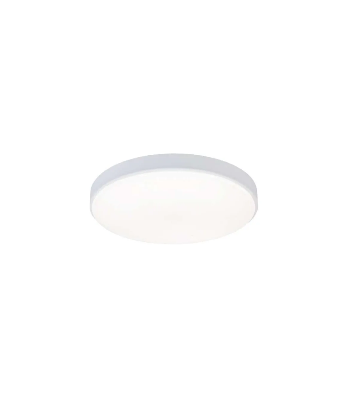 Plafon led a techo Bertie acabado blanco 6cm(alto) 40cm(ancho) 40cm(fondo