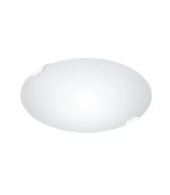 Plafon 2 Luces Modelo Hellín acabado blanco 10 cm(alto) 30 cm(ancho) 30 cm (fondo)