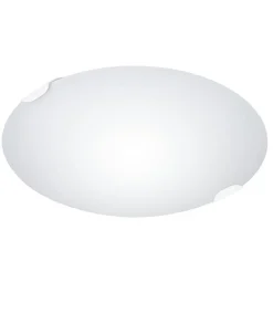 Plafon 3 Luces Modelo Hellín acabado blanco 10 cm(alto) 40 cm(ancho) 40 cm (fondo)