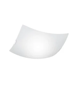 Plafon 2 luces modelo Marc acabado blanco 10 cm(alto) 30 cm(ancho) 30 cm(fondo