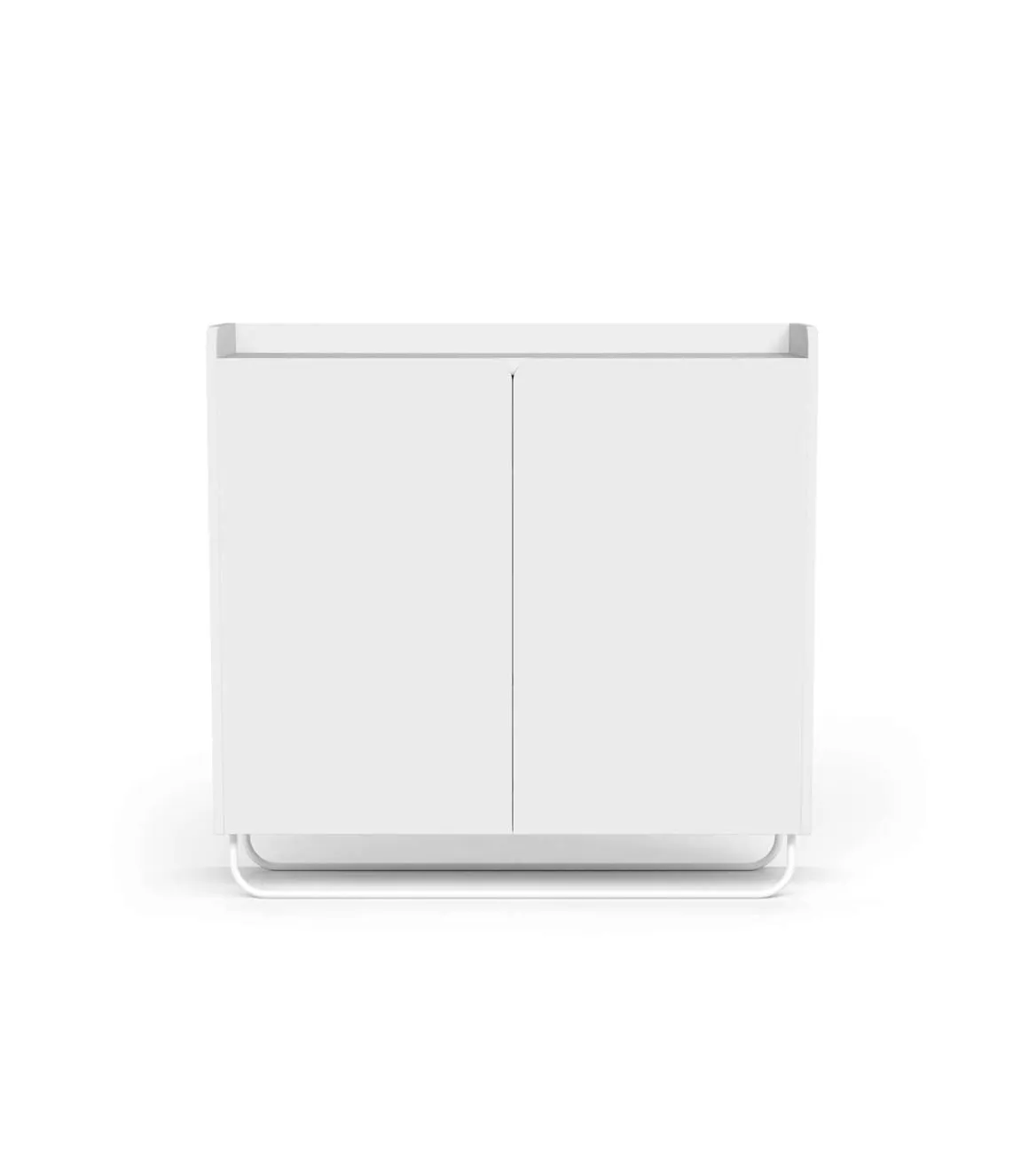 Recibidor zapatero 2 puertas modelo 526 acabado blanco, 87 cm (alto) x 90 cm (ancho) x 25.5 cm (prof.)
