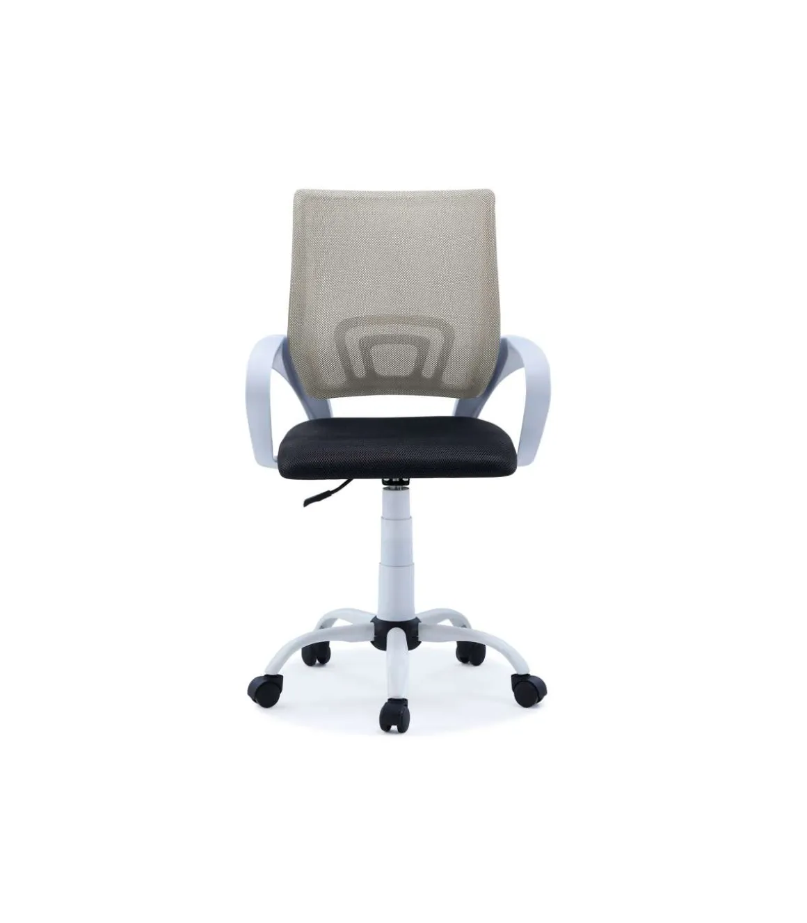 Silla de escritorio giratoria Line acabado negro/gris claro, 90/102 cm(alto)60 cm(ancho)60 cm(largo)