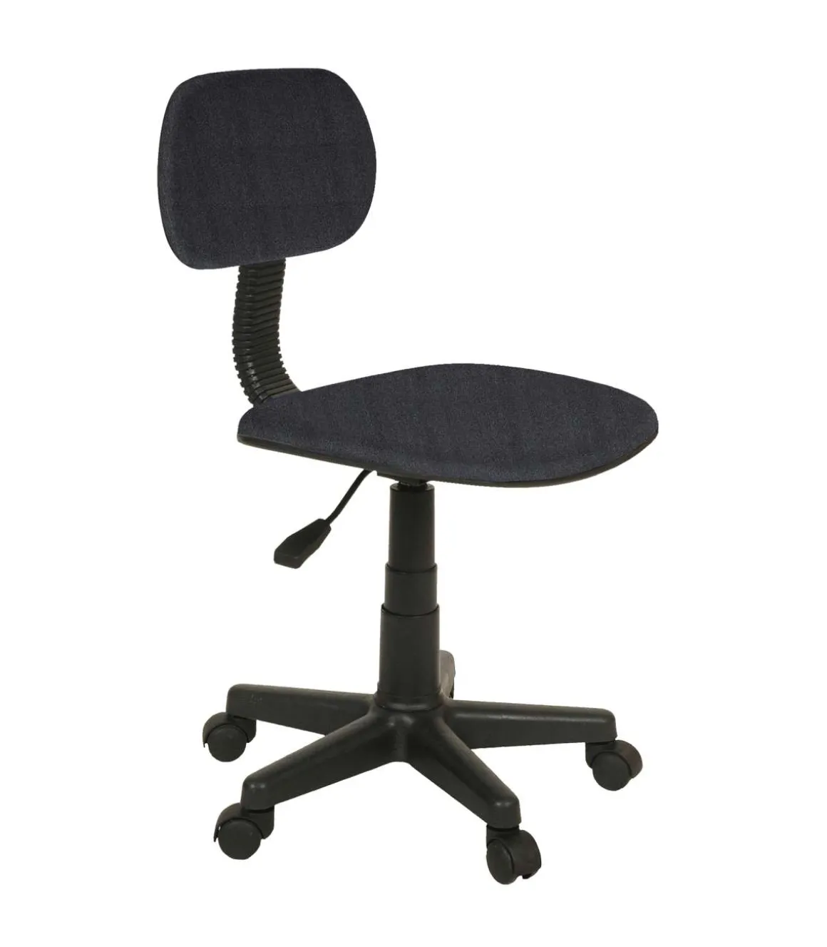 Silla de escritorio giratoria Lucky en gris marengo, 88 cm(alto)54 cm(ancho)54 cm(fondo).