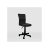 Silla de oficina Alba acabado negro. Alto: 83.5-95.5cm Ancho: 55cm Fondo: 55cm.
