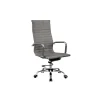 Silla despacho giratoria elevable acabado gris ceniza, 60 cm(ancho) 108-115 cm(altura) 66 cm(fondo)