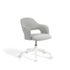 Silla despacho giratoria elevable acabado gris, 58m(ancho) 71/81cm(altura) 58cm(fondo)