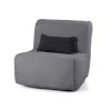 Sillón cama Salobreña en color gris. 90 CM (ANCHO) x 90 CM (Fondo) x 80 CM (ALTO)