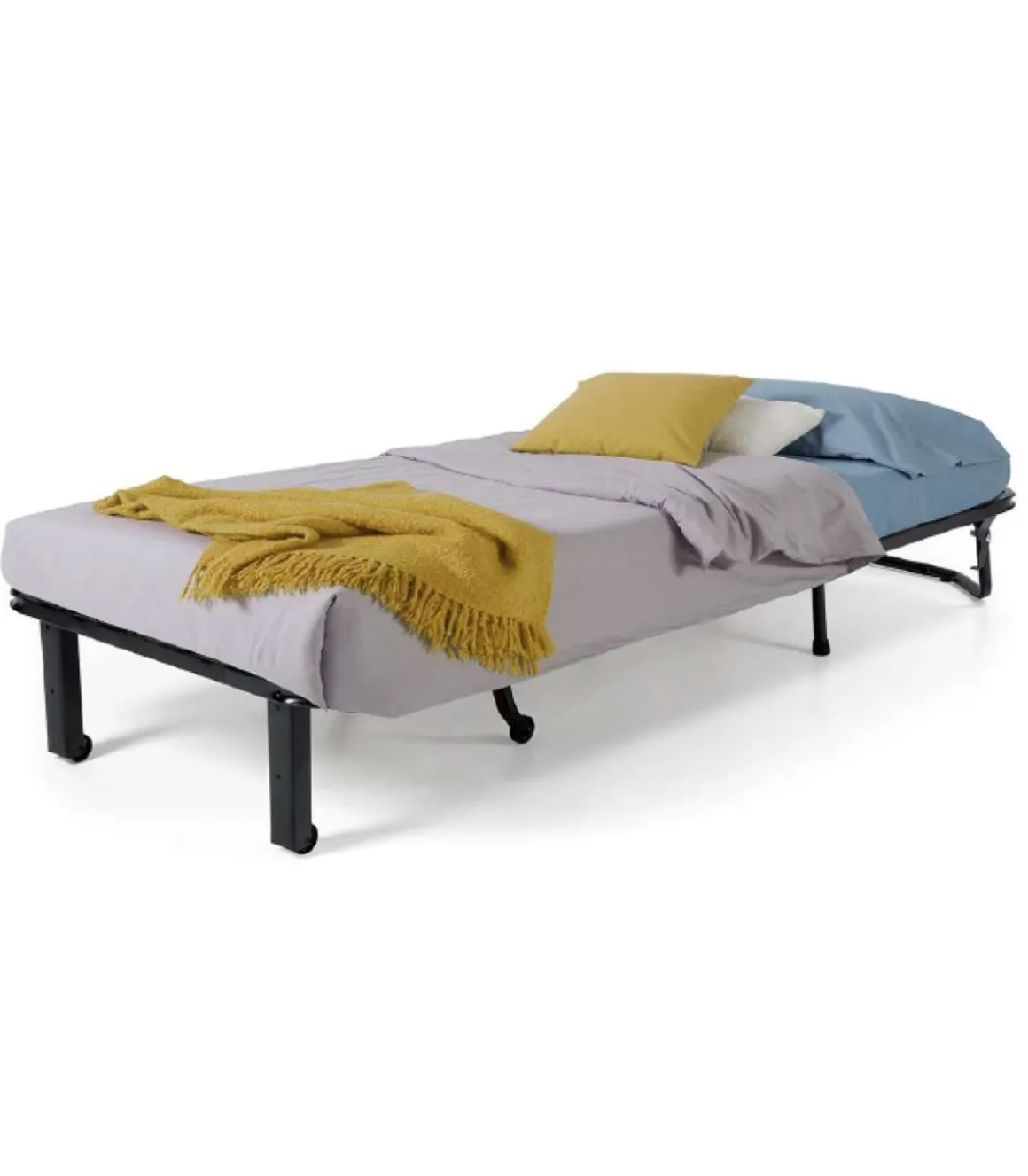 Sillón cama Salobreña en color gris. 90 CM (ANCHO) x 90 CM (Fondo) x 80 CM (ALTO)