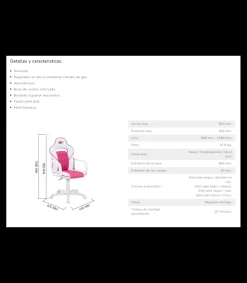Sillón giratorio Xtr Junior regulable en altura en símil piel negro/rojo, 98-108 cm(alto)60 cm(ancho)60 cm(largo)