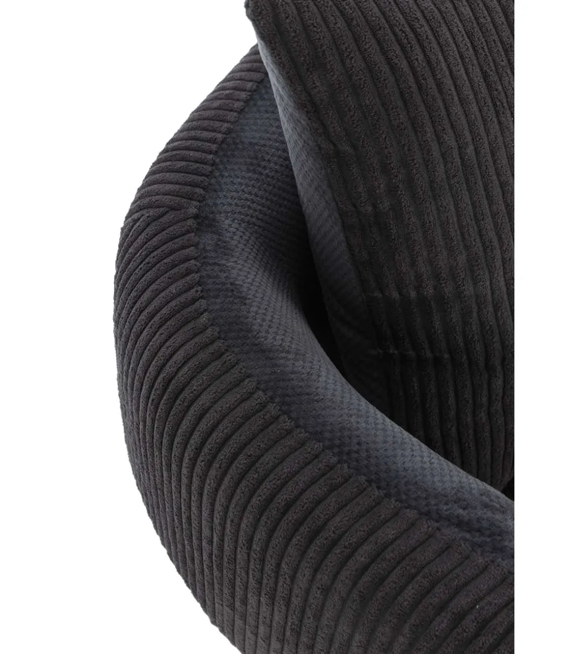 Sillón modelo Bali tapizado textil negro, 75cm(alto) 73cm(ancho) 78cm(largo)