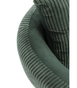 Sillón modelo Bali tapizado textil verde, 75cm(alto) 73cm(ancho) 78cm(largo)