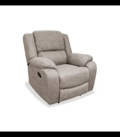 Sillón relax manual Murcia tapizado cemento, 95cm(Ancho) 97cm (Fondo) 105cm(Alto)