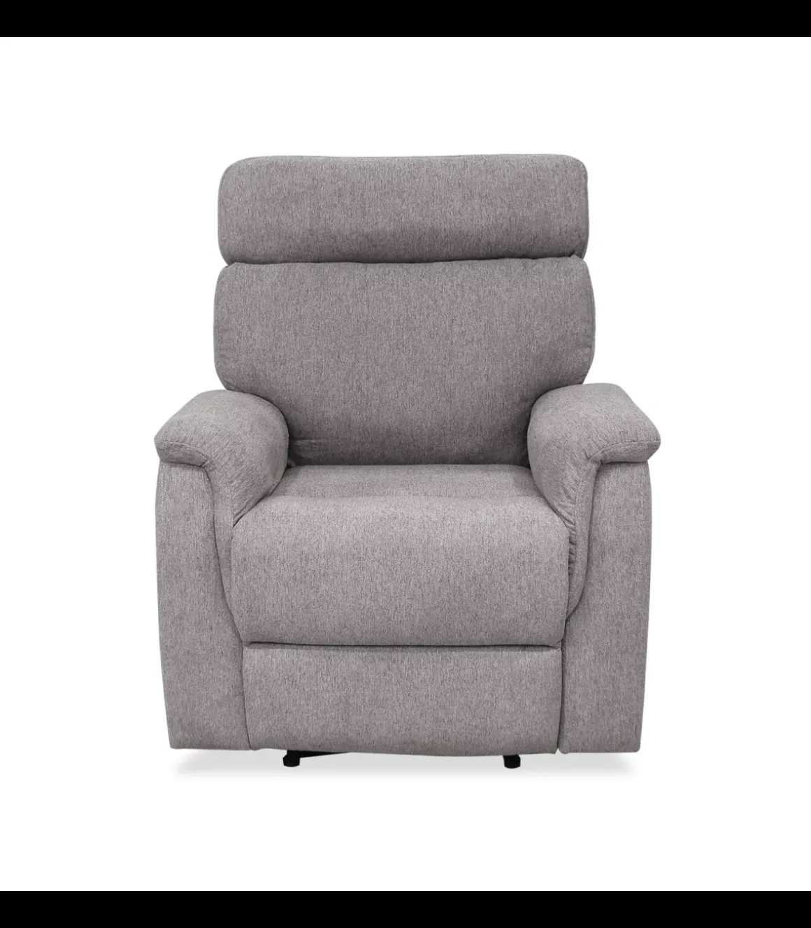 Sillón relax manual Texas tapizado tierra, 82cm(Ancho) 96cm(Fondo) 102cm(Alto)