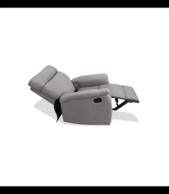 Sillón relax manual Texas tapizado tierra, 82cm(Ancho) 96cm(Fondo) 102cm(Alto)
