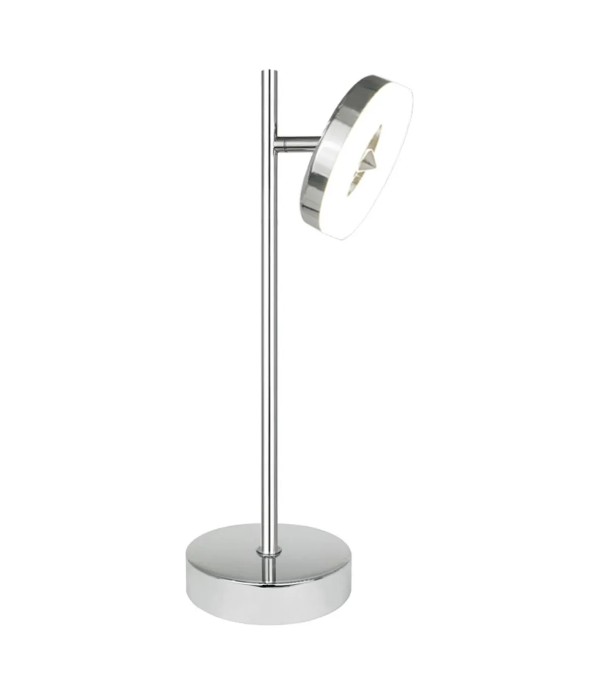 Sobremesa led modelo Cedro acabado cromado 41 cm(alto)13 cm(ancho)13 cm(largo).