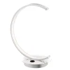 Sobremesa led modelo Uber acabado cromo 27 cm(alto)13 cm(ancho)20 cm(largo)