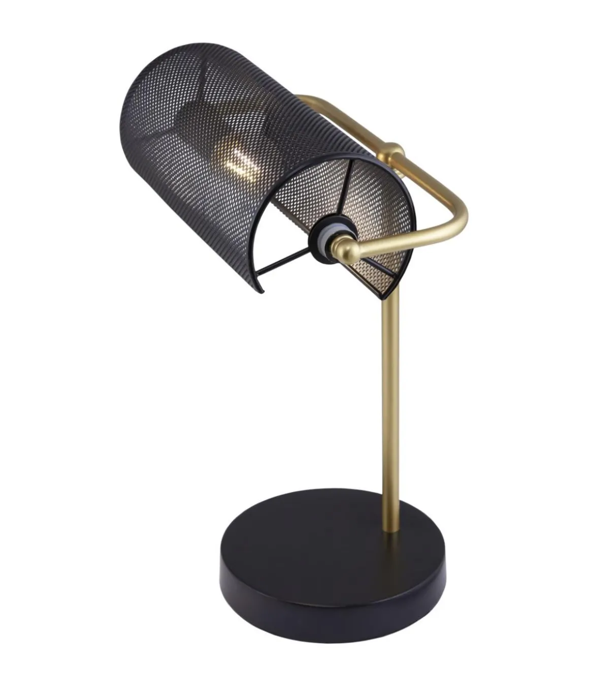 Sobremesa modelo Geranio en color negro y dorado 45 cm(alto)26 cm(ancho)24 cm(fondo)