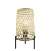 Sobremesa modelo leo acabado bambú 32 cm(alto)16 cm(ancho)16 cm(ancho)