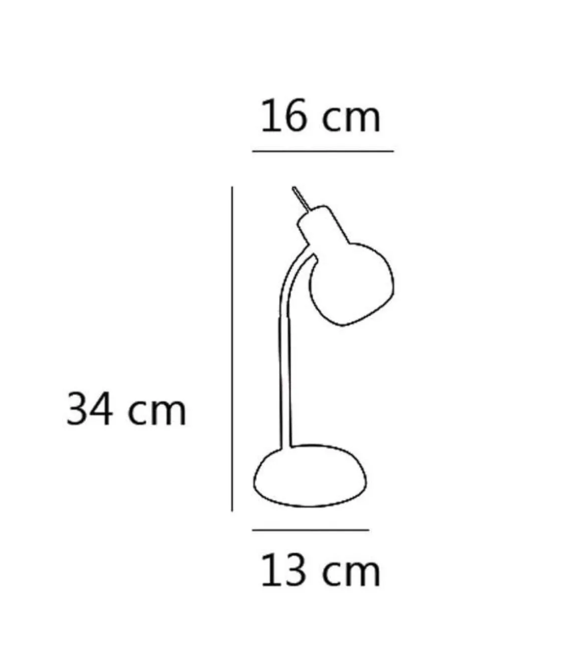 Sobremesa Vera cuero, 34cm(alto)13cm(ancho)16 cm(largo)