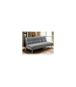 Sofá cama clic clac Neo en tela gris oscuro. 182cm(ancho) x 92cm(fondo) x 83cm(alto)