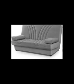 Sofá cama Lourdes en tela gold gris. 190cm(ancho) 100cm(fondo) 100cm (alto)
